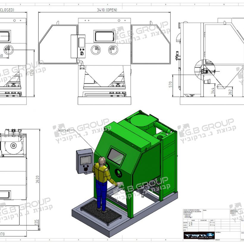 image project - Robotic Blasting Cabinet