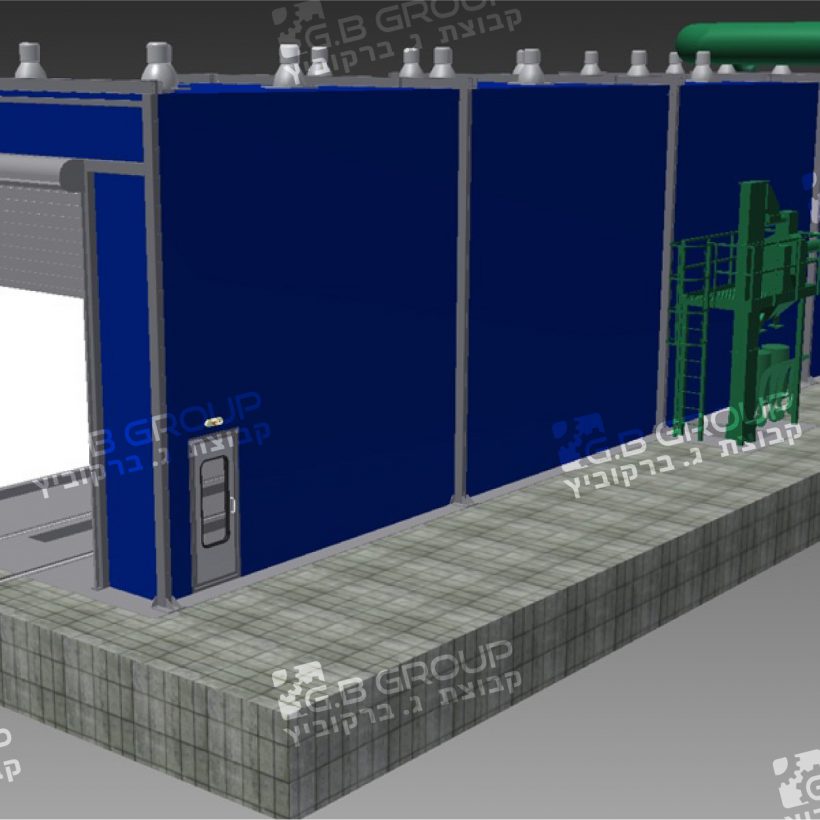 image project - Coating & Painting Booth – PLC Controlled