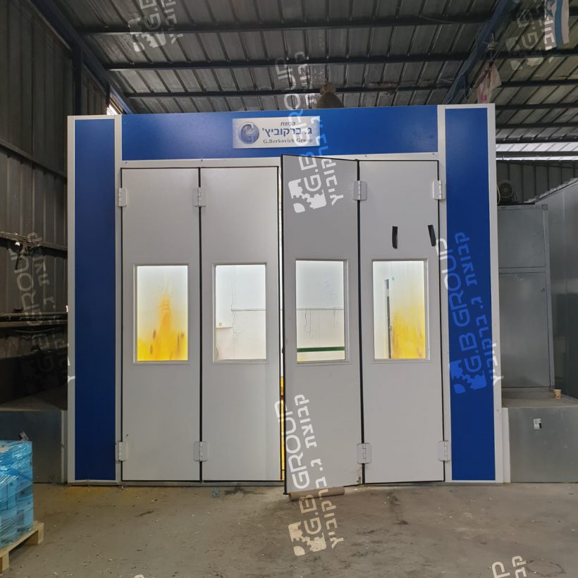 image project - Coating & Painting Booth – PLC Controlled