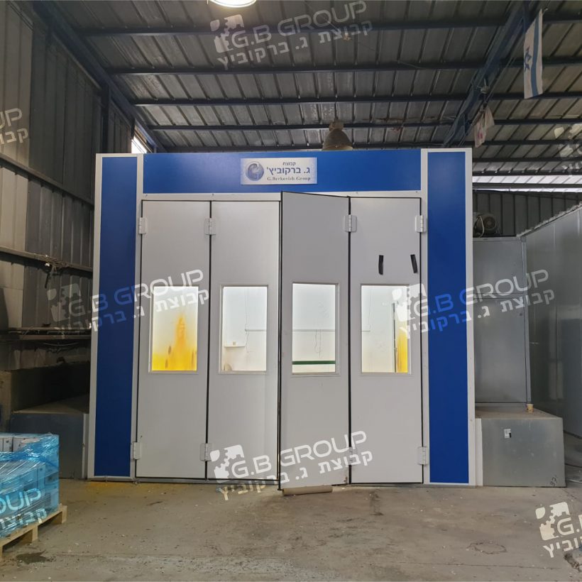 image project - Coating & Painting Booth – PLC Controlled