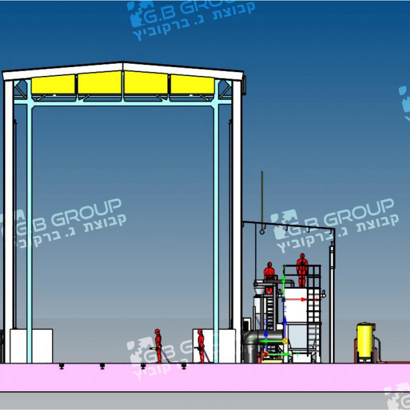 image project - Industrial Blasting Booth