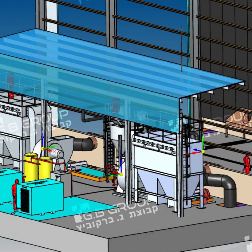 image project - Industrial Blasting Booth